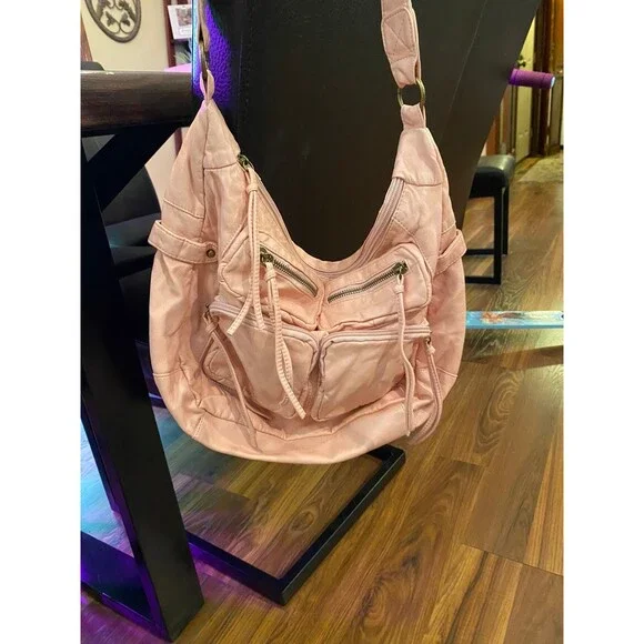 Light pink mossimo shoulder bag - Picture 2 of 5
